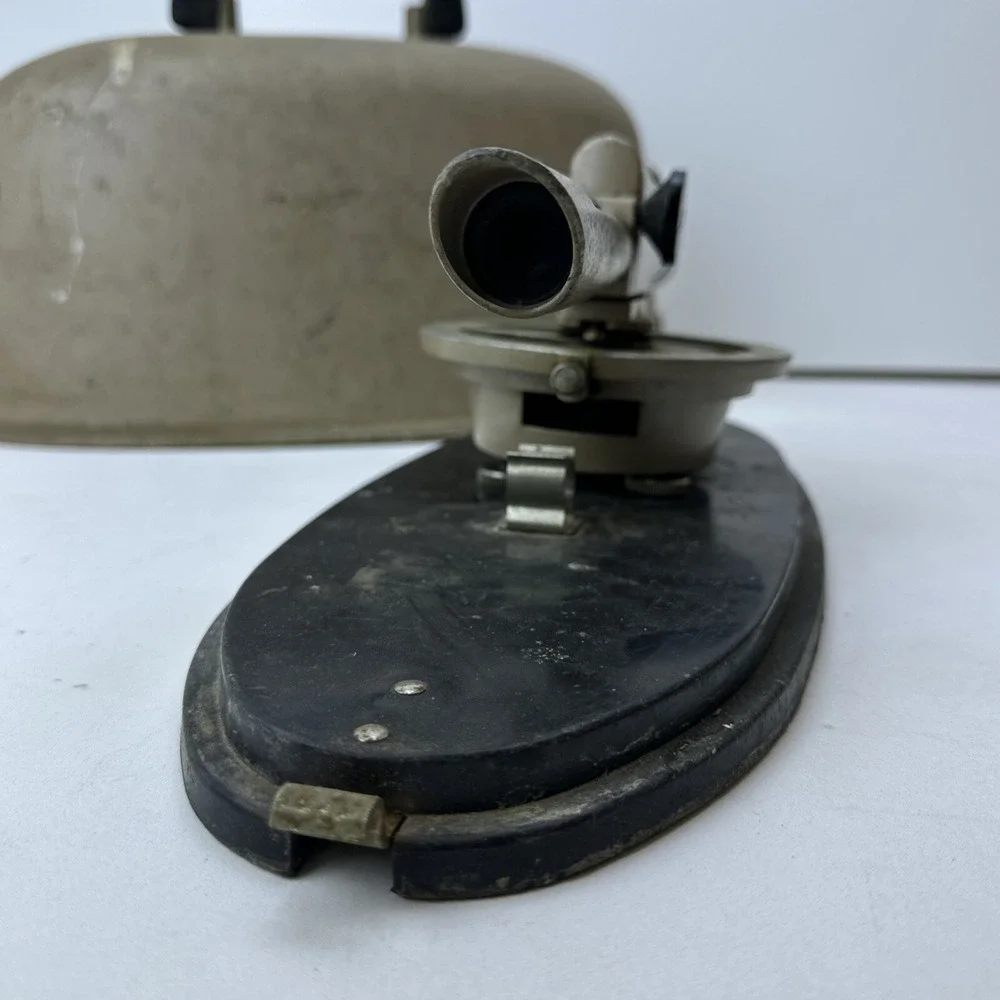 Vtg Powr-Kraft Montgomery Ward Model 84-6464 Transit Surveyor's Level w/ Case